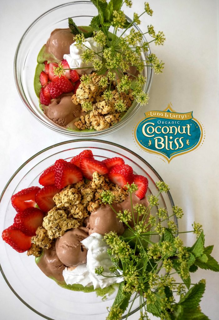 Chocolate Mint Green Smoothie recipe from Coconut Bliss