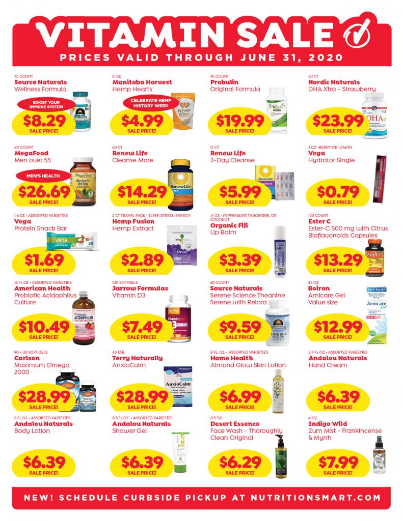 JUNE VITAMIN FLYER