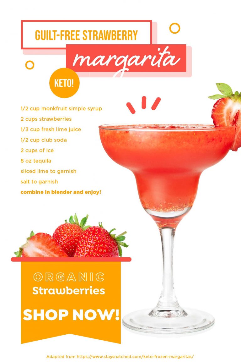 Strawberry Margarita Recipe for Blog